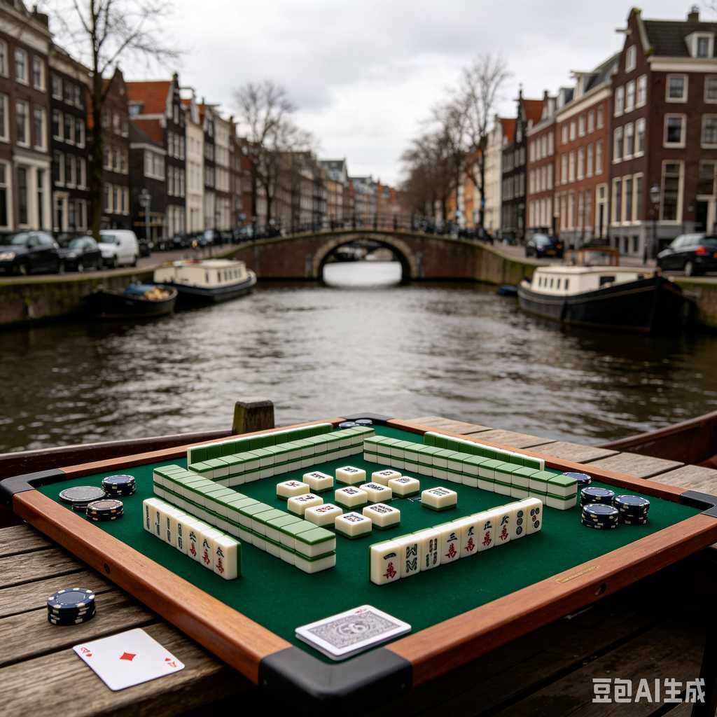 custom art mahjong set