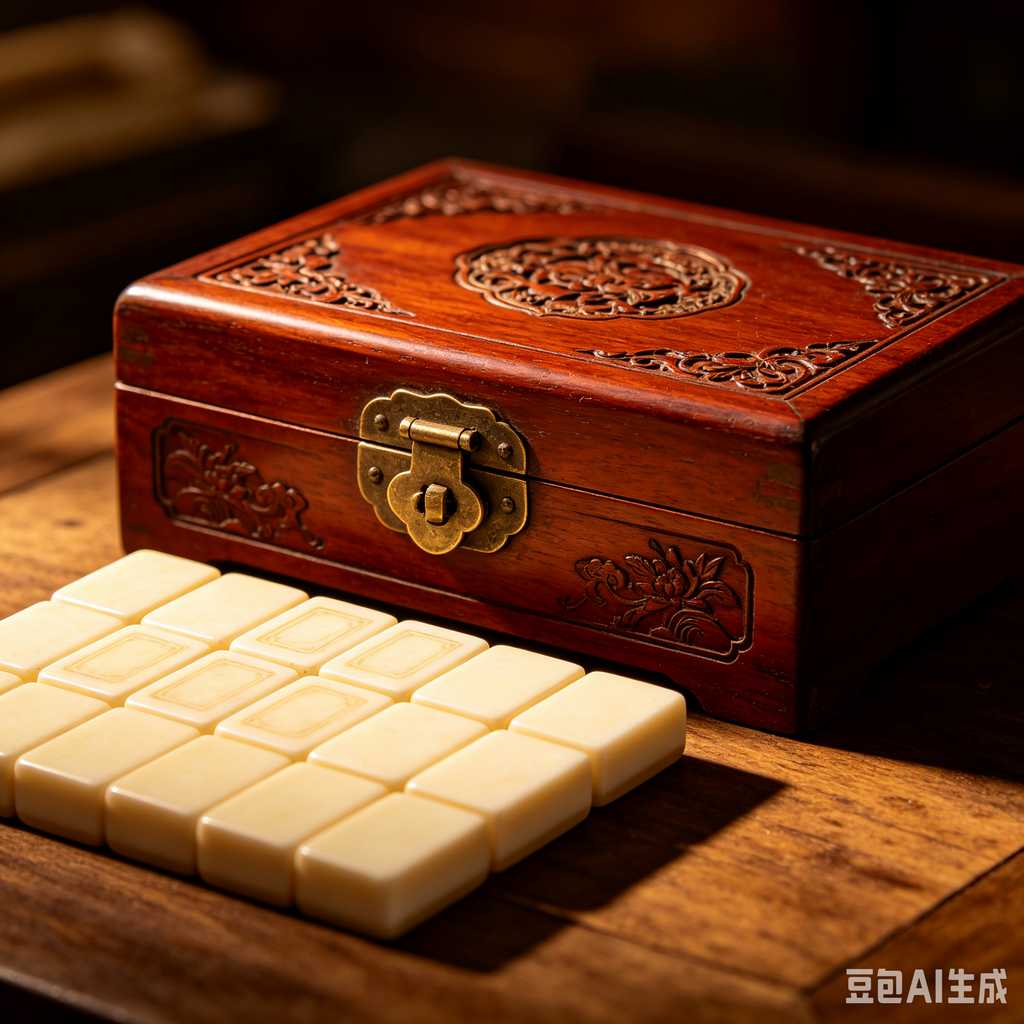 clear transparent mahjong tiles