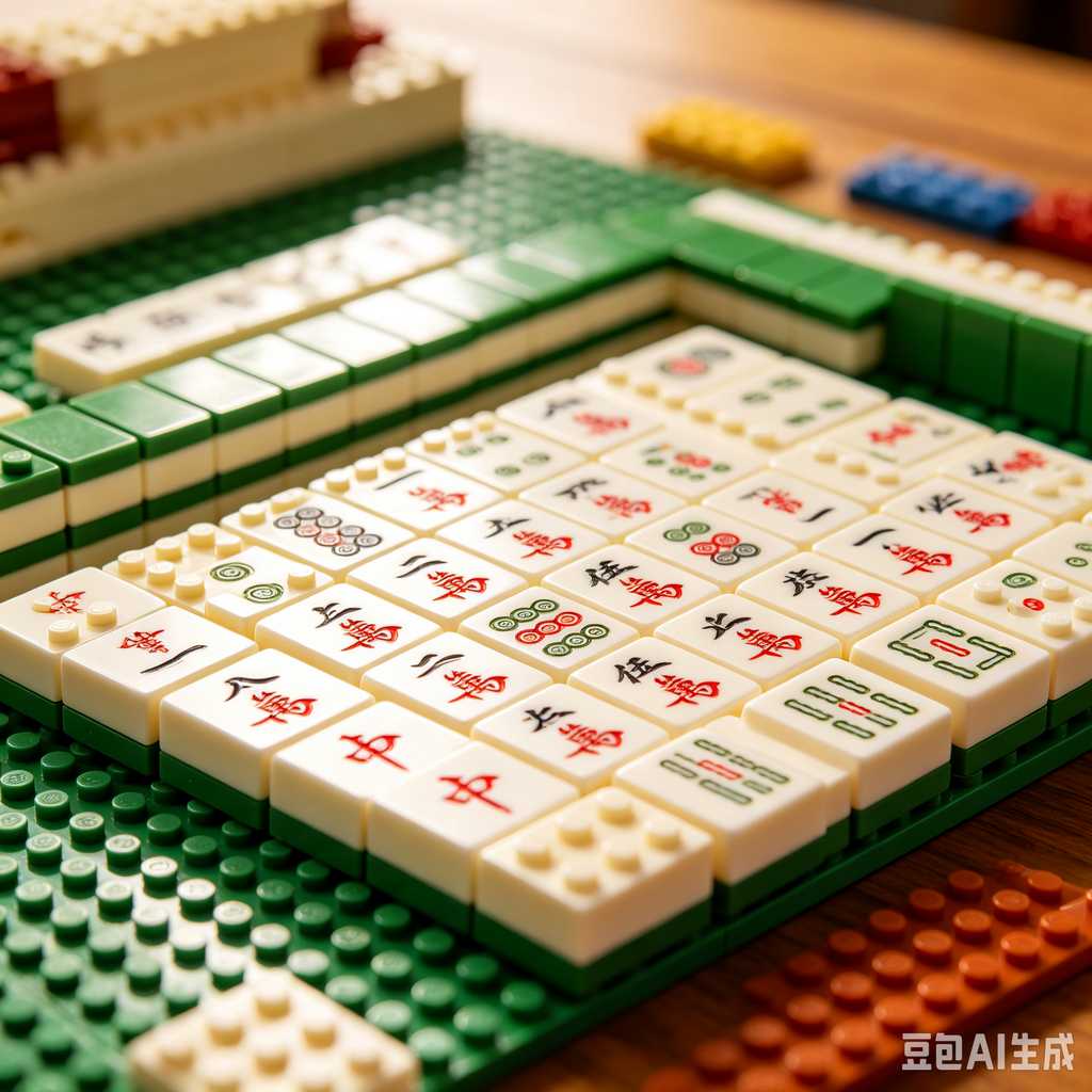premium resin mahjong tiles