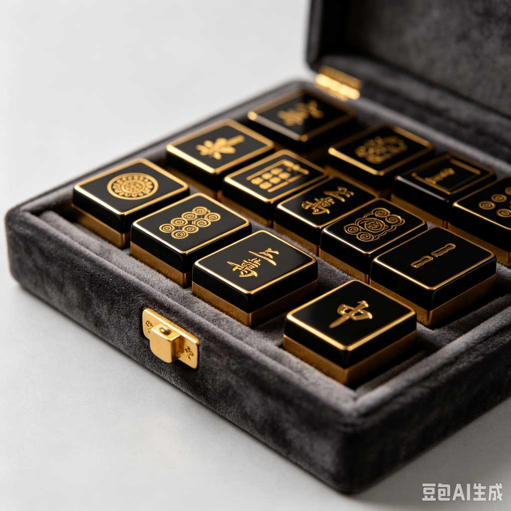 lightweight mahjong tile set
