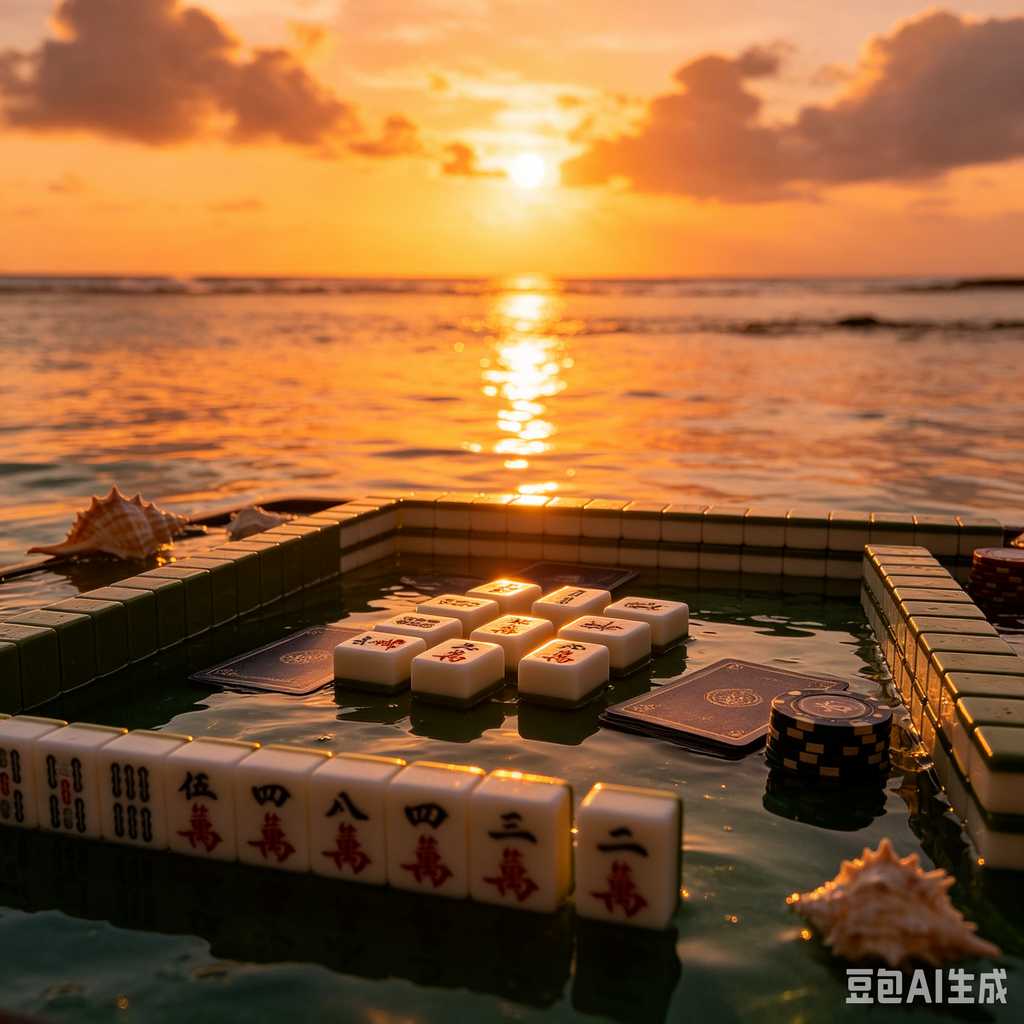 unique color mahjong tiles design